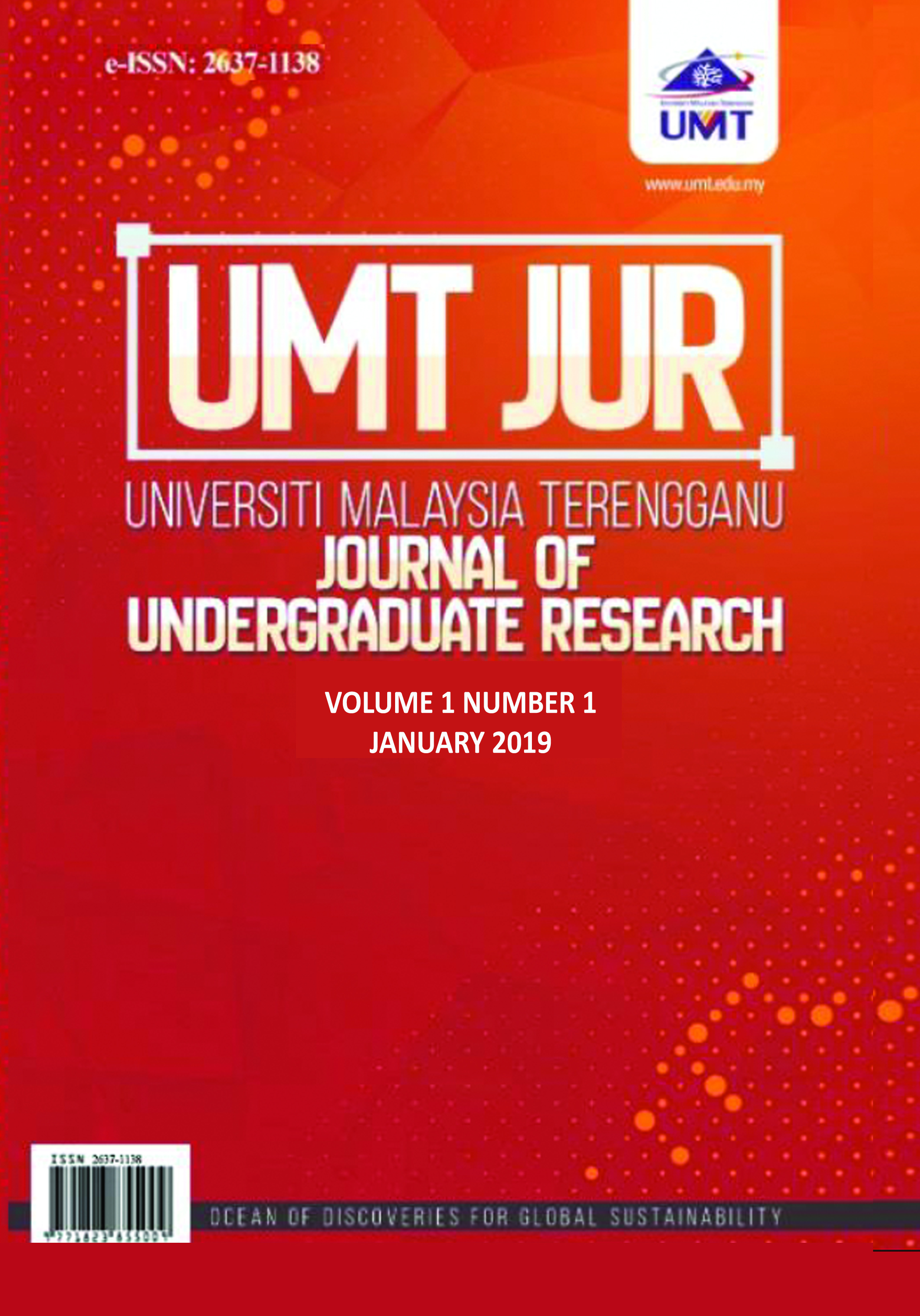 					View Vol. 1 No. 1 (2019): UMT Journal of Undergraduate Research, January 2019
				