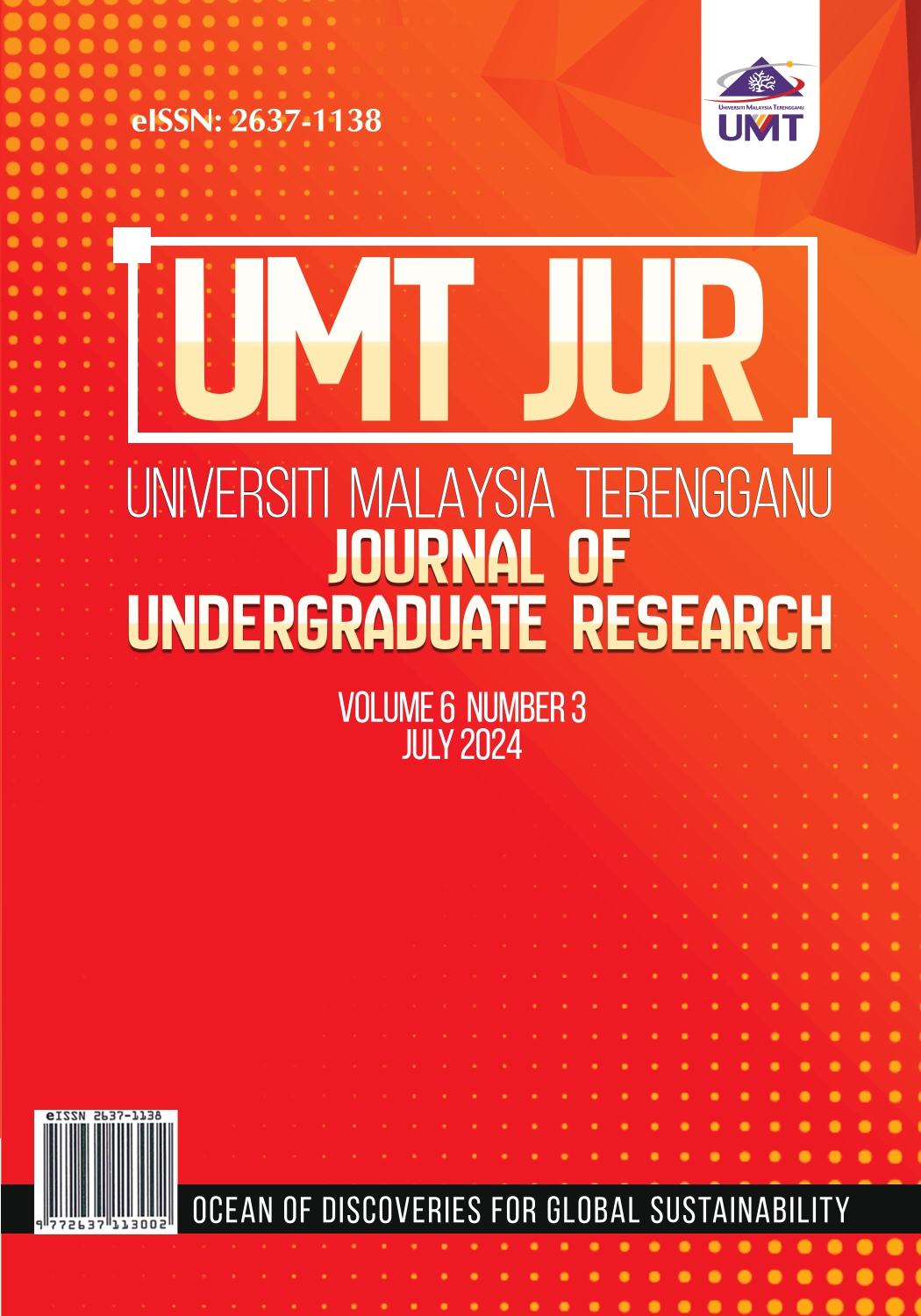 					View Vol. 6 No. 3 (2024): UMT Journal of Undergraduate Research, July 2024 (Pre-print)
				